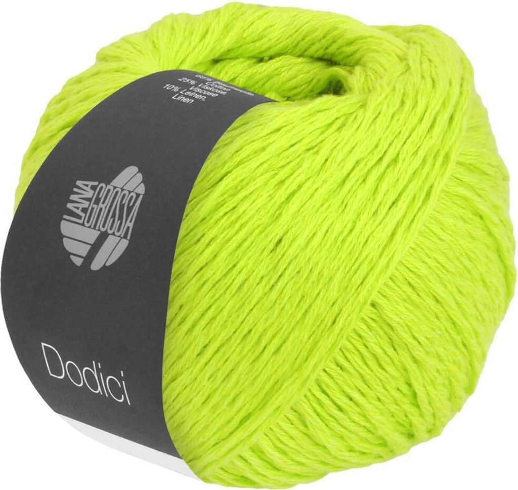 Lana Grossa Dodici 50 g, Farbe:021 - Apfelgrün Produktbild 