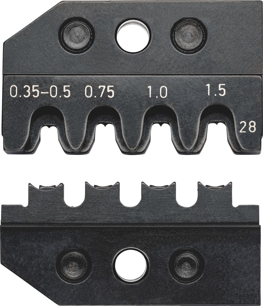 KNIPEX 97 49 28 Crimpeinsatz für Stecker der AMP-Superseal Produktbild 
