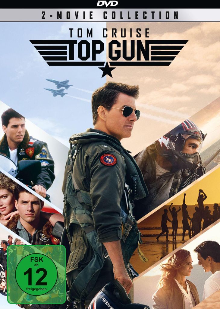 Top Gun 1 & 2 - Sony Music - (DVD Video / Action) Produktbild 