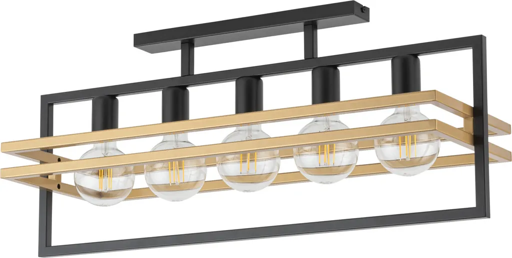 Plafonnier multi-ampoules pour éclairer une pièce sombre avec style et éclat