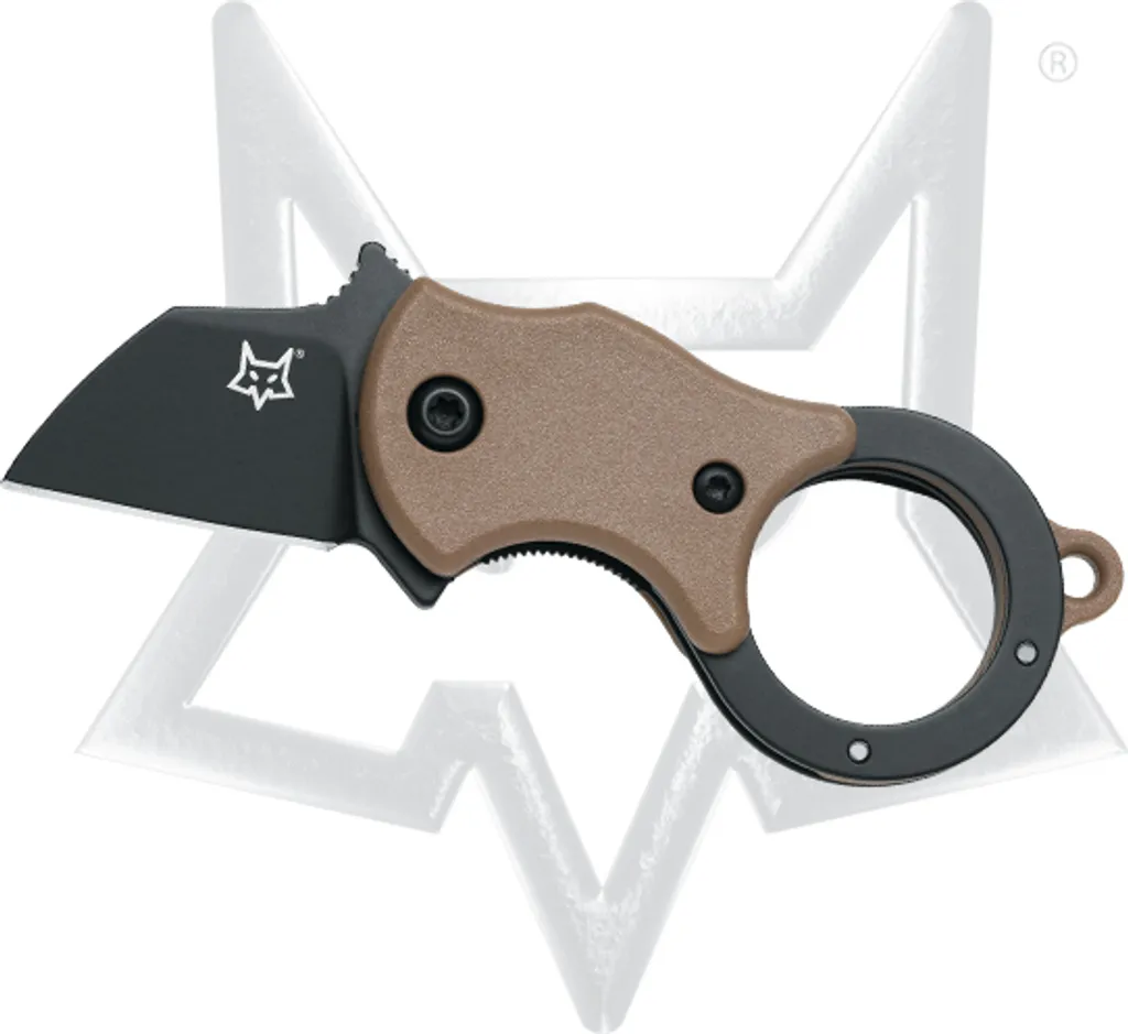 Couteau de poche FOX Mini-Ta anti-corrosion avec manche nylon