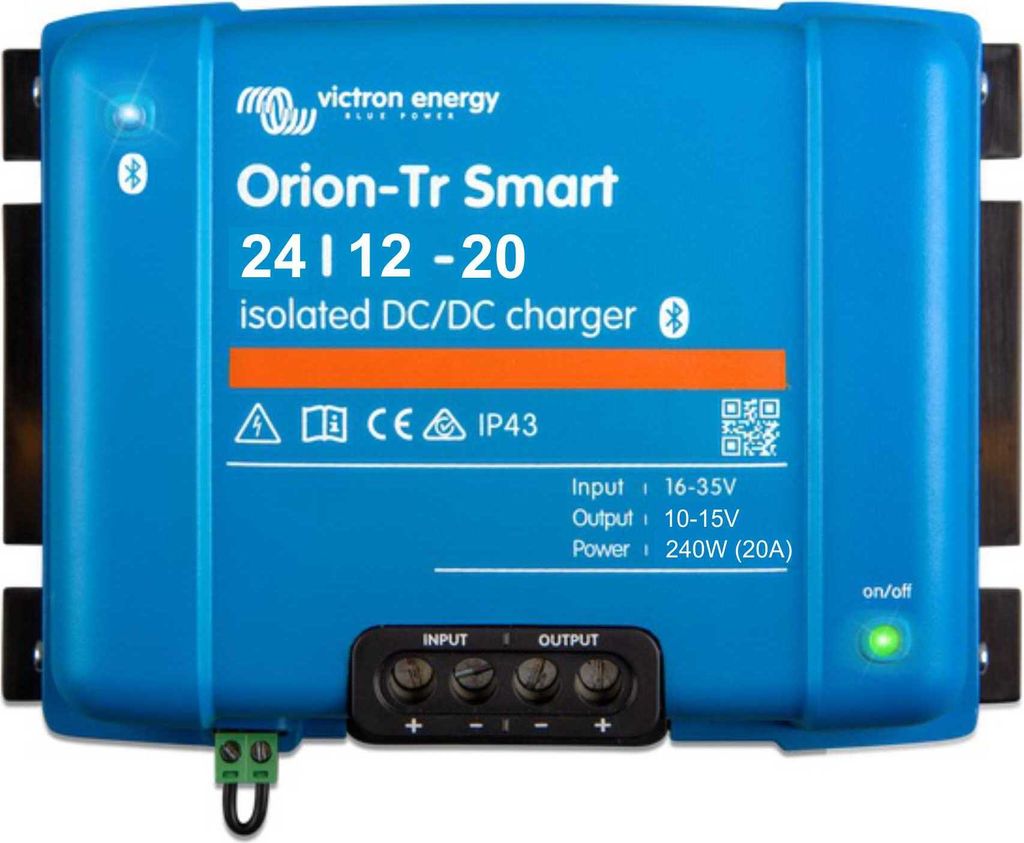 Przetwornica prądu stałego Victron Orion-Tr Smart 24/12-20A Zdjęcie produktu