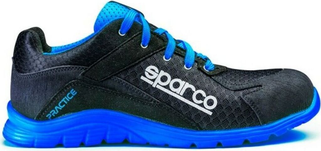 Sicherheitsschuh S24 SPARCO Practice - Schwarz /Blau - Größe 47 - PRACTICE07517NRAZ47