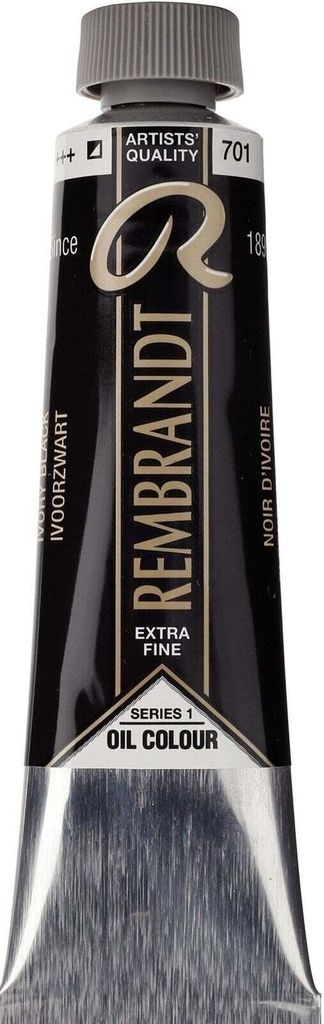 ROYAL TALENS REMBRANDT Ölfarbe 40 ml elfenbeinschwarz