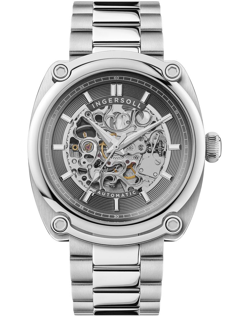 Ingersoll I13304 The Michigan Automatik Herrenuhr 45mm 5ATM