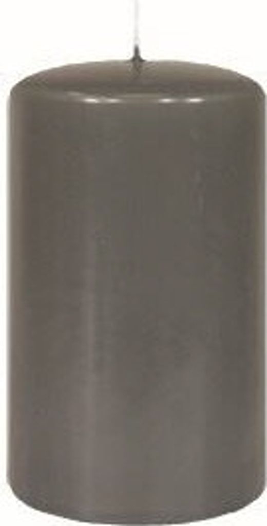 Stumpenkerzen Grey 130 x 70 mm, 4 Stück