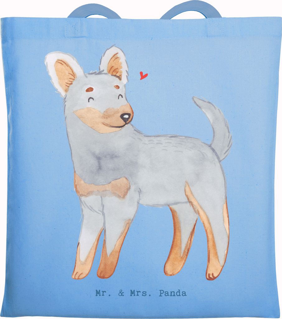 Mr. & Mrs. Panda Beutel Prager Rattler Moment - Sky Blue - Geschenk, Laptoptasche, Tasche, Tote Bag, Baumwolltasche, Pincher, dokumententasche, Sho...