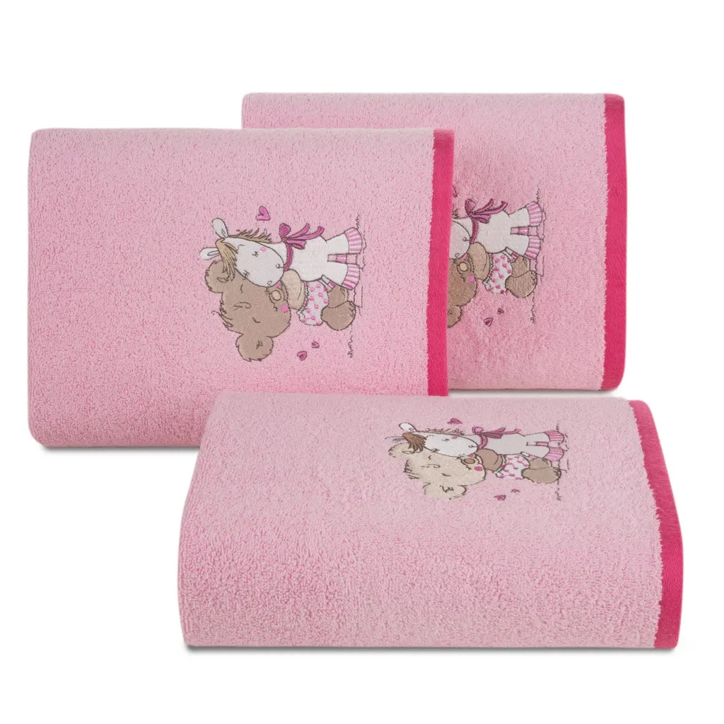 Asciugamano 50x90 Eurofirany Rosa Baby 43 | Spugna 450g Cotone