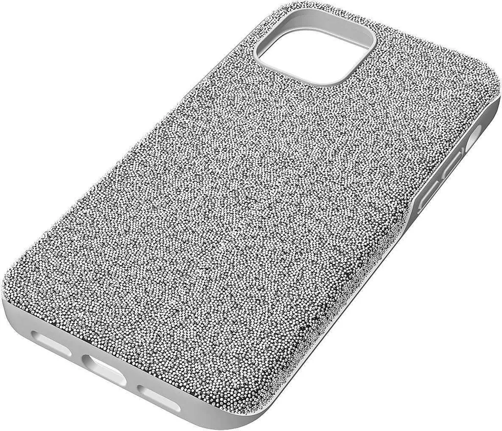 Étui de protection iPhone 12 mini Swarovski High Argenté et Cristaux