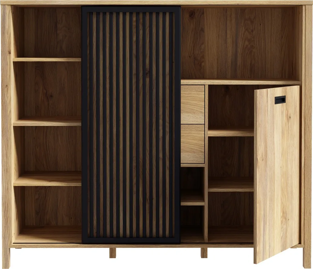 Commode de Chambre Jecho 150cm Largeur pour Organisation Dressing Idéale - 4