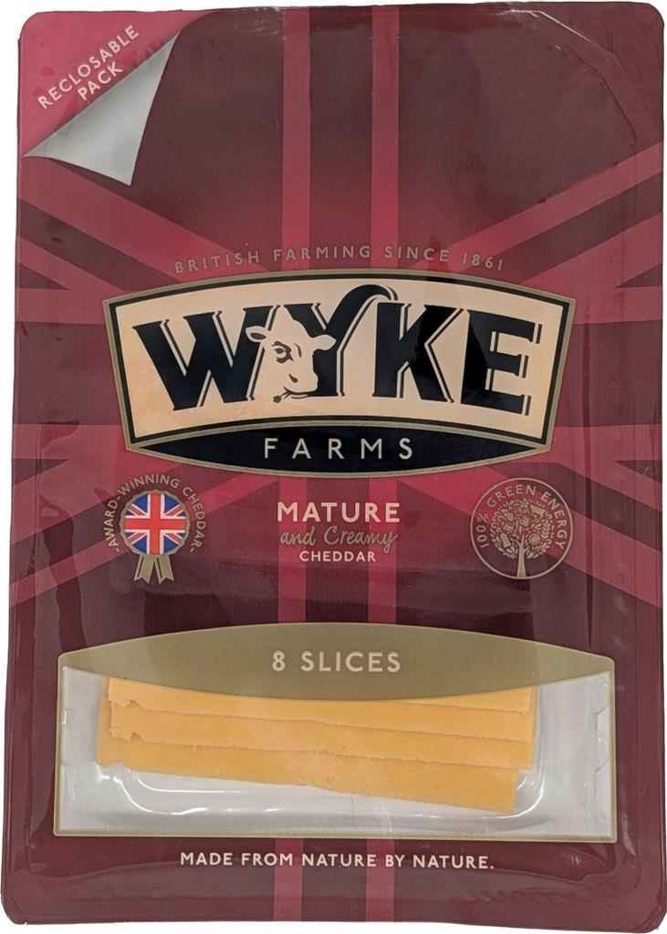 Food-United gereifter YELLOW-CHEDDAR Cheese 160g in Produktbild 