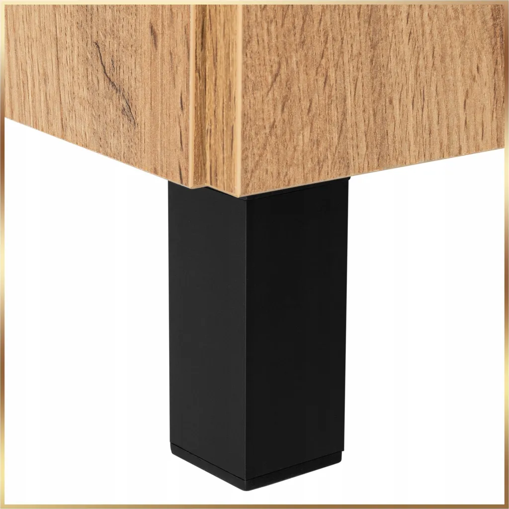 Armoire de Toilette 40cm Chêne Wotan Stamar Kit Complet Prêt à Poser - 8