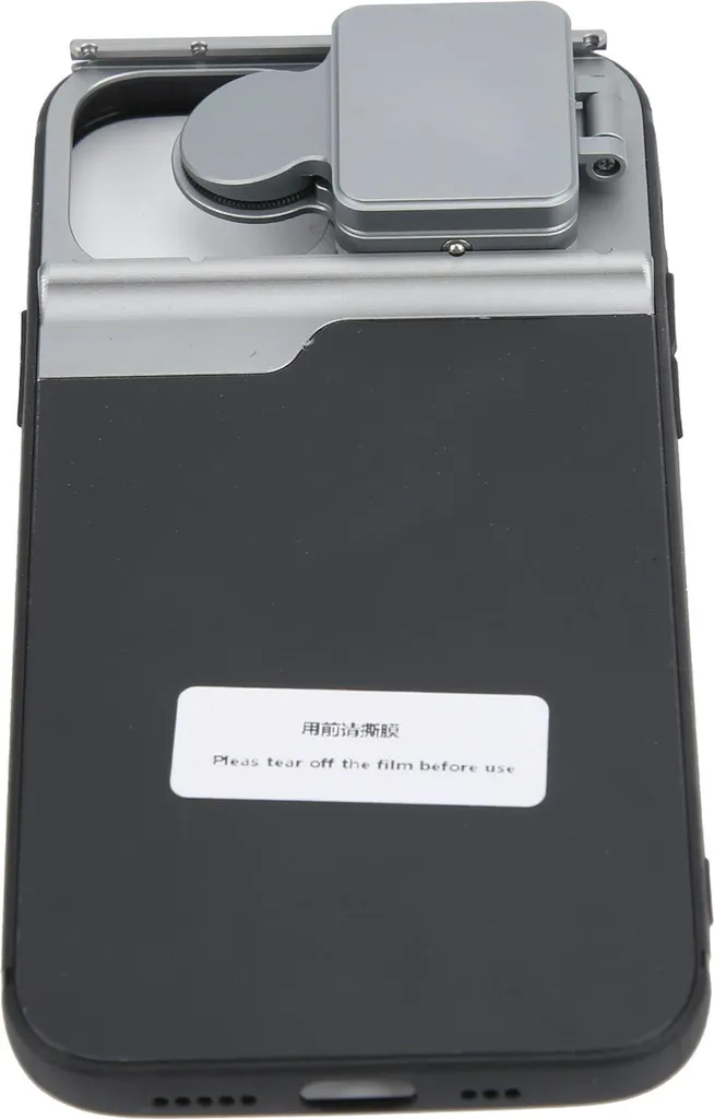 Coque iPhone 12 Pro avec Objectifs Interchangeables Macro et Fisheye