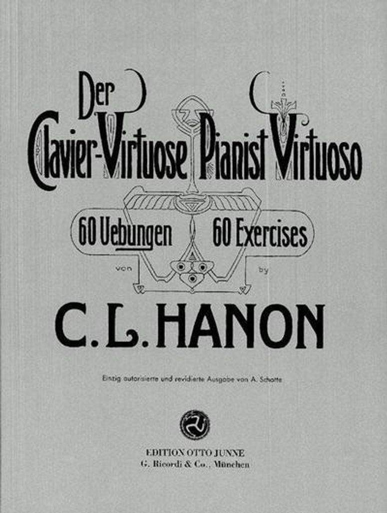 Hanon, C: Clavier-Virtuose / Pianist Virtuoso Immagine del prodotto 
