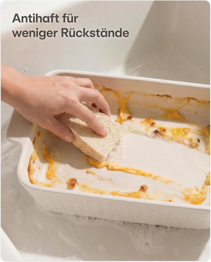Auflaufform aus Keramik für 2 Personen