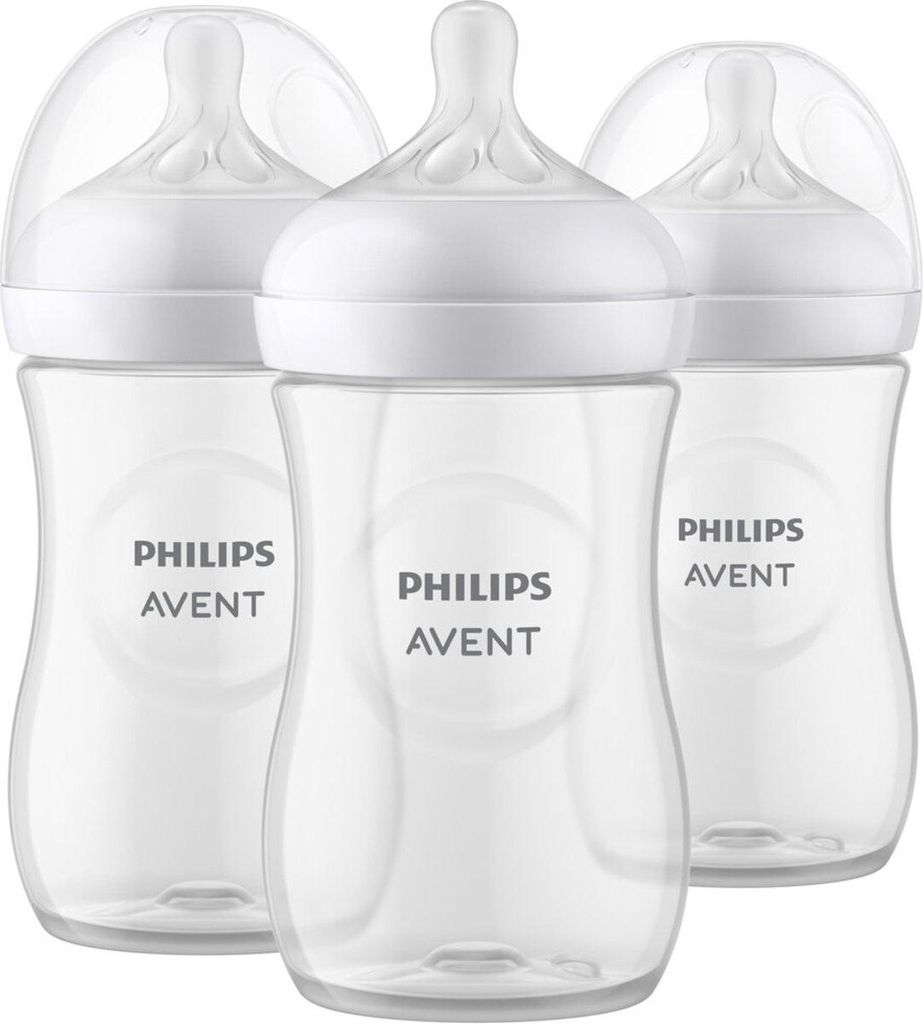 Avent Zuigfles Natural 3.0 Trio (3 stuks) Productafbeelding 