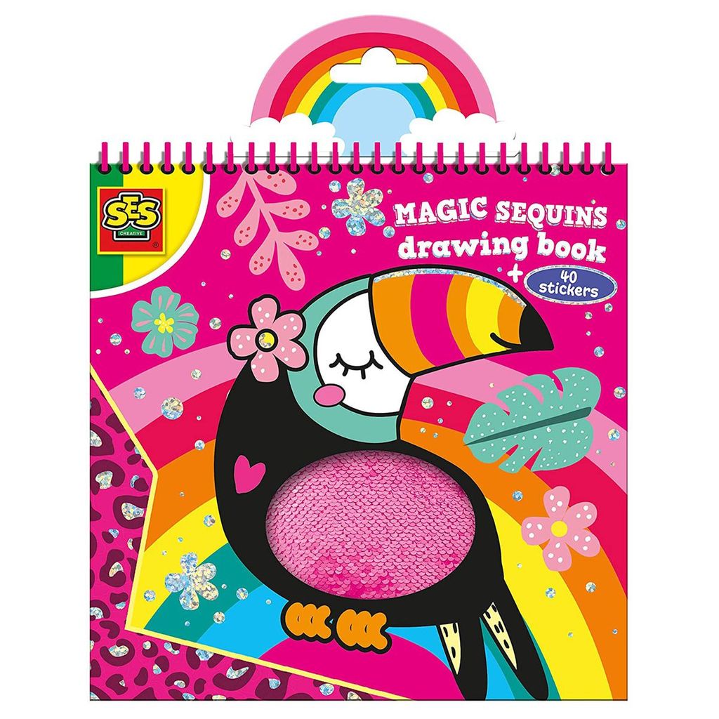 SES kreative Kinder Magie Pailletten Malbuch Malbuch Malbuch