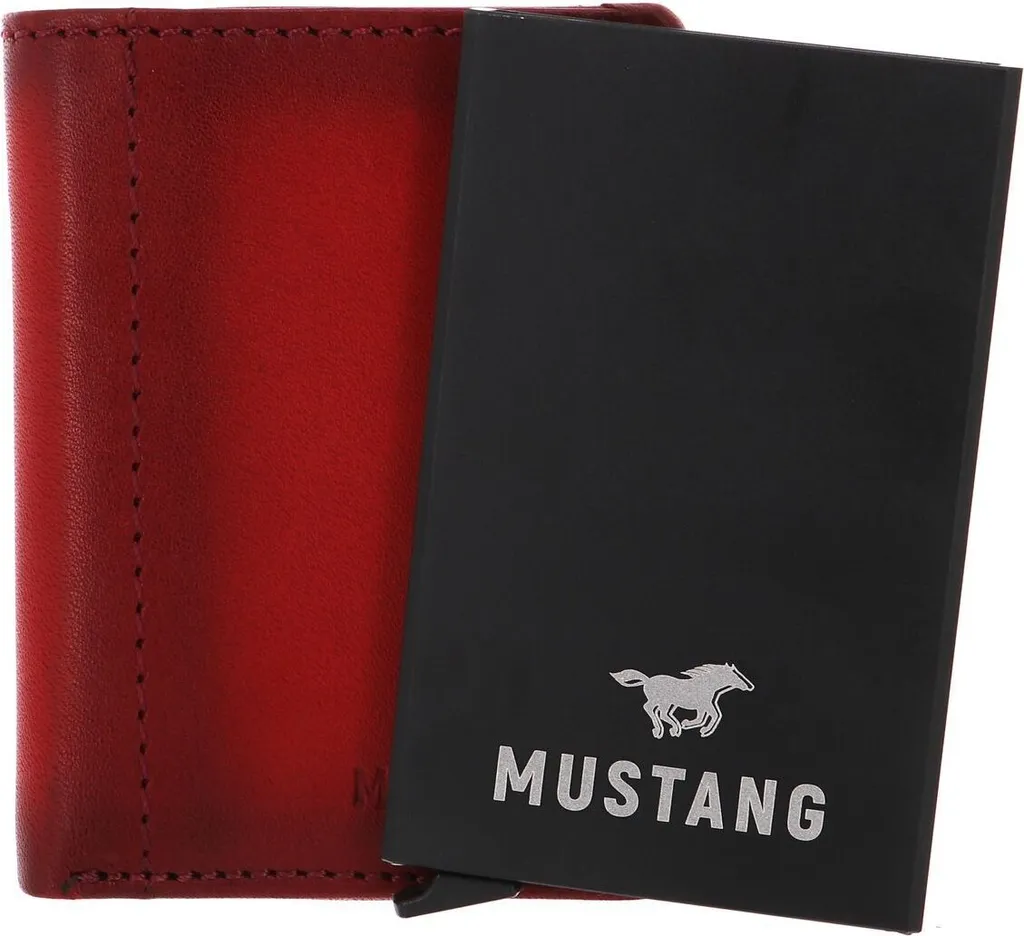 MUSTANG porte-monnaie Temi Wallet Red rouge en cuir synthétique chic