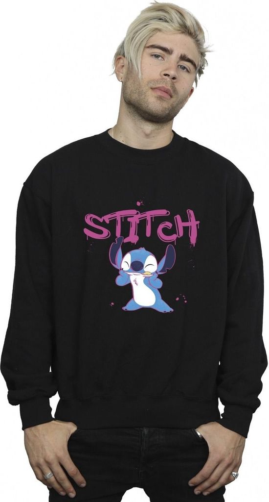 Disney - Sweatshirt für Herren BI30850 (4XL) (Schwarz)