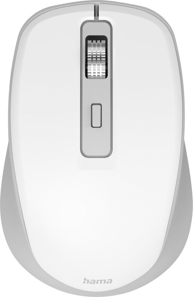 Hama Multi-Device-Maus WM-450, 7 Tasten, Funk, weiß