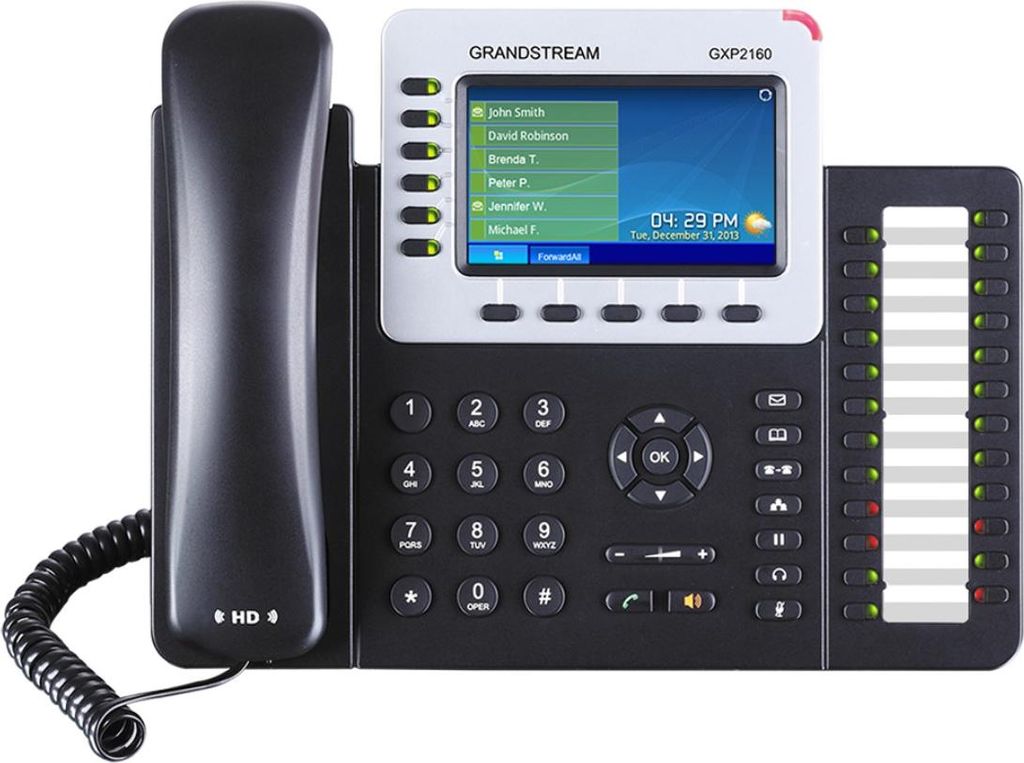Grandstream GXP2160 Enterprise IP Phone - telefon VoIP Obrázek produktu 