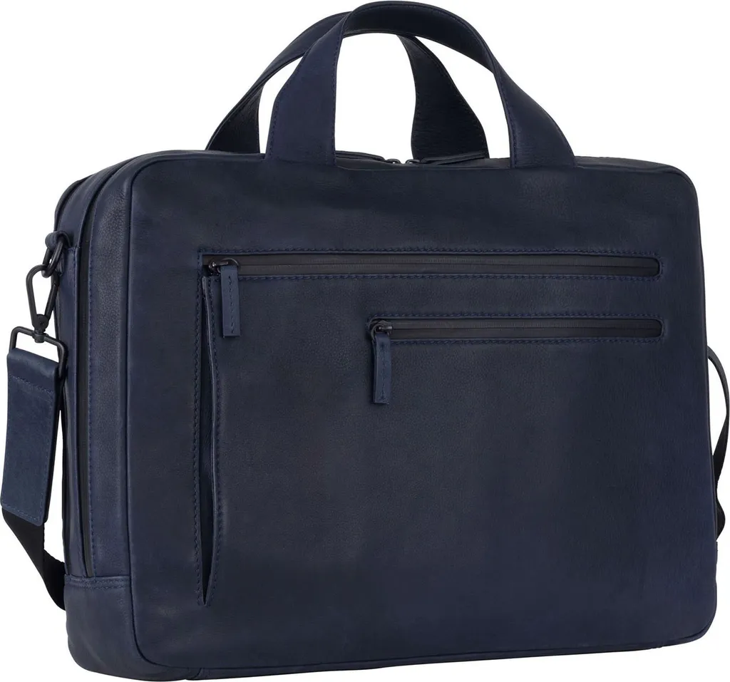 Mallette de travail Den Haag pour PC portable 15" bleu idéale déplacements