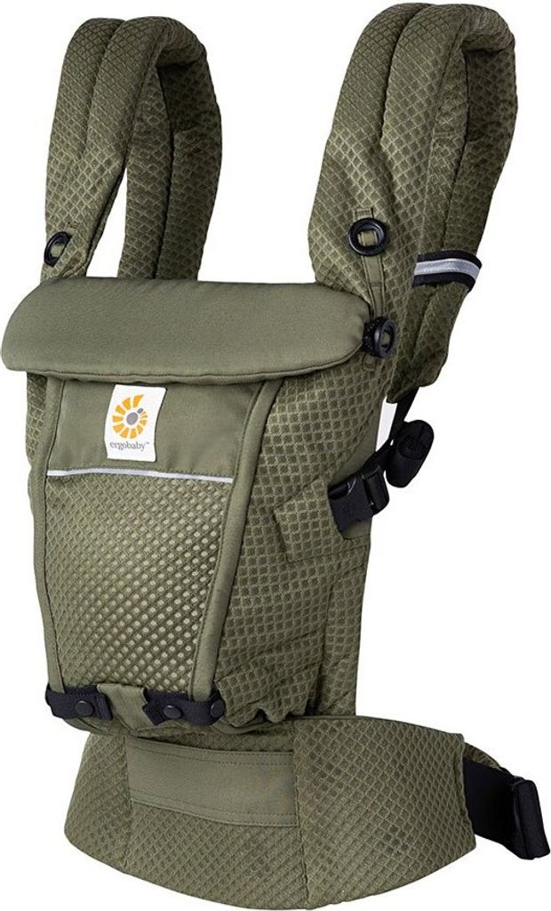 Ergobaby Adapt Soft Flex Mesh Babytrage Grün  Grün One Size Produktbild 2