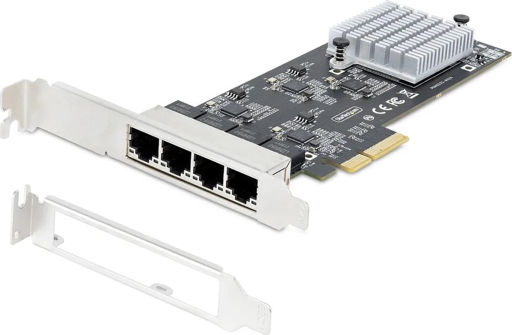 Adaptateur Réseau PCIe pour Serveur et NAS StarTech PR42GI 4x 2.5GbE