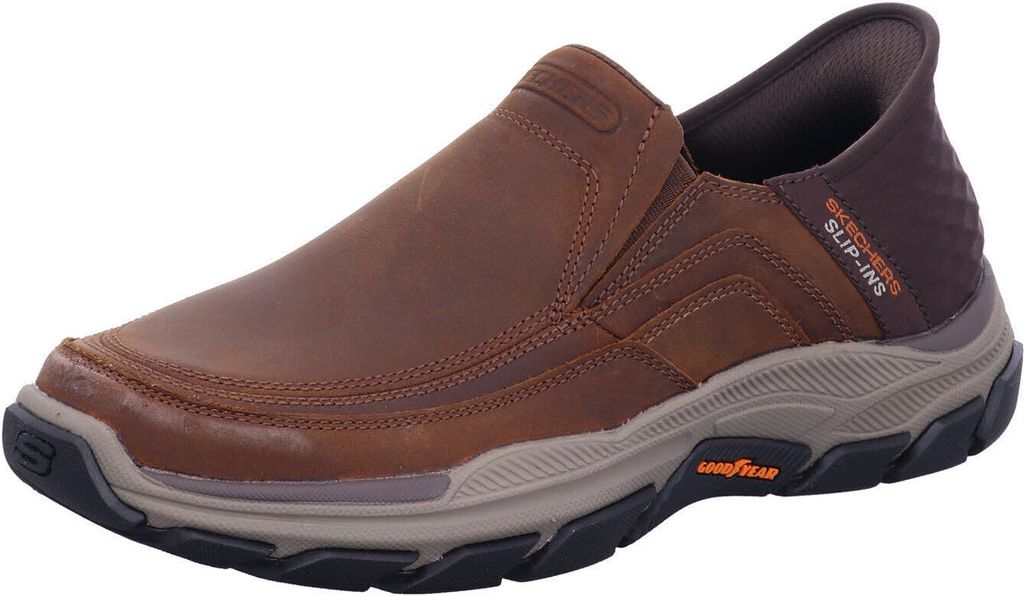 Pánské nazouvací boty Skechers Respected Elgin brown Obrázek produktu 18