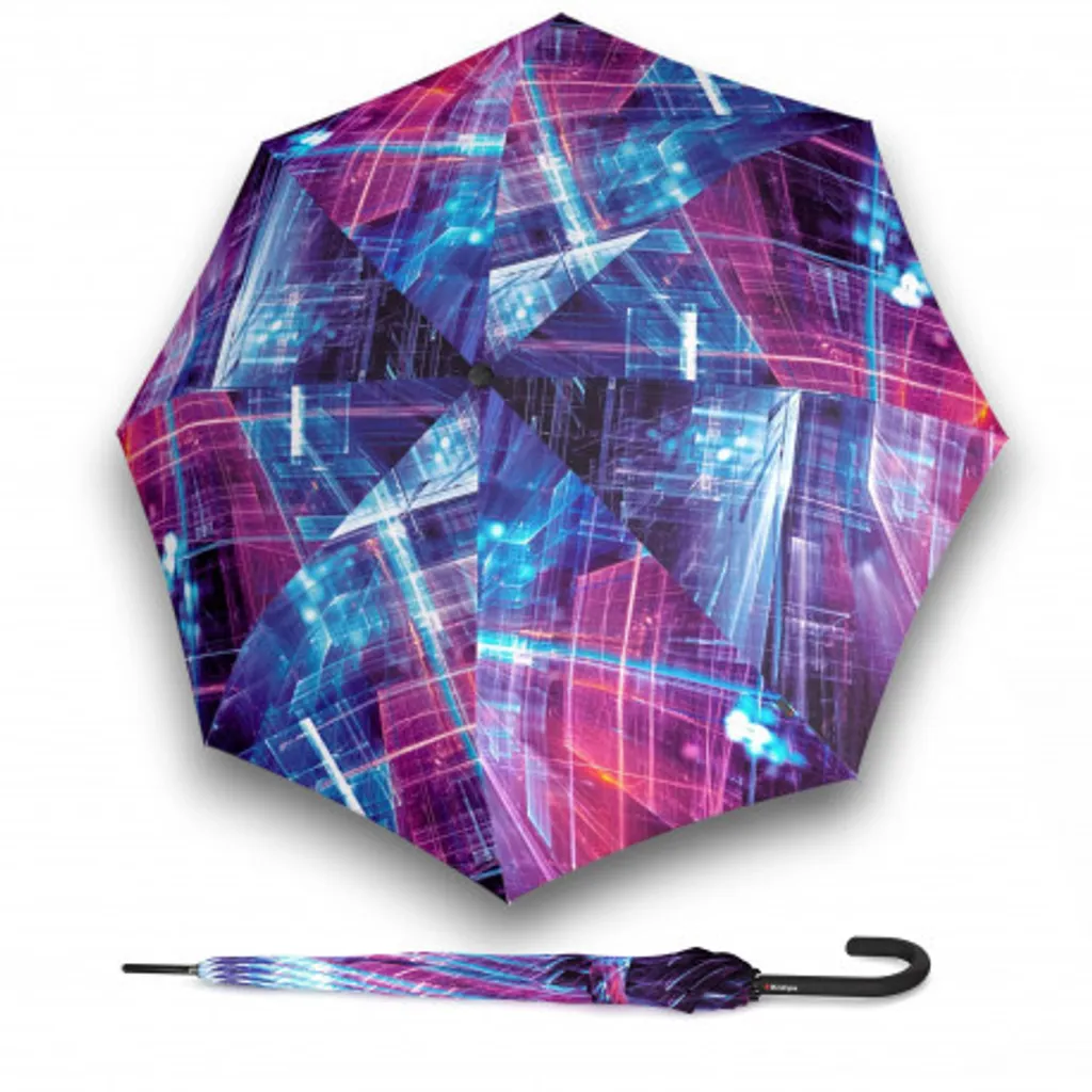 Knirps A.760 Future Stick Automatic: L'Accessorio Rain-Chic Multicolore - 3