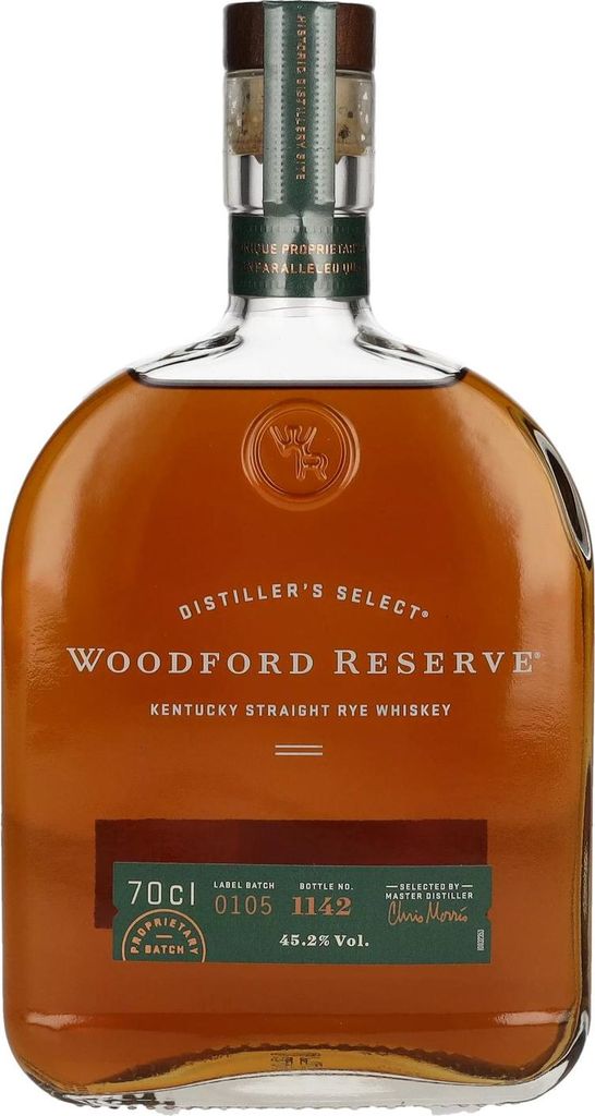 Woodford Reserve Kentucky Straight Rye Whiskey 45,2% Vol. Image du produit 