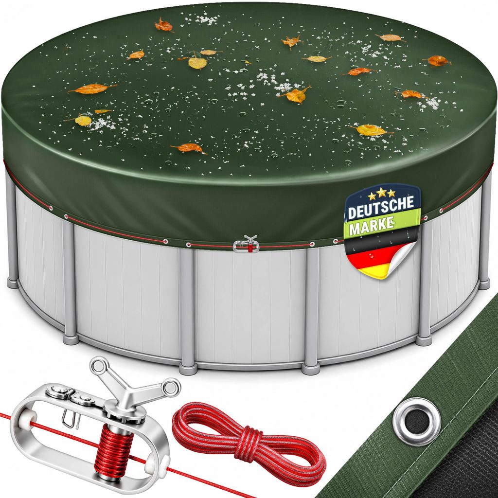 Copertura per piscina tillvex® Premium, rotonda, per Immagine del prodotto 