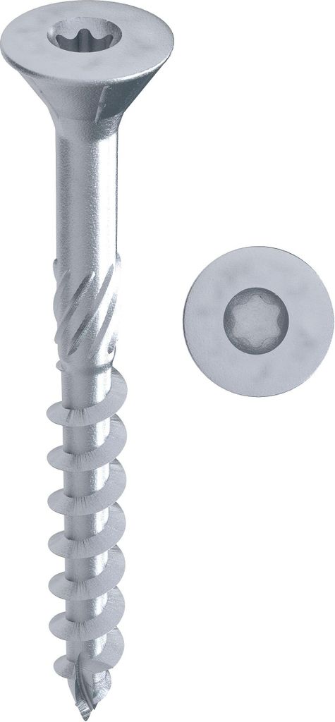 TOX TIMBR 5,0 x 60 SK (200 Stk.) / TX25 / innen und außen