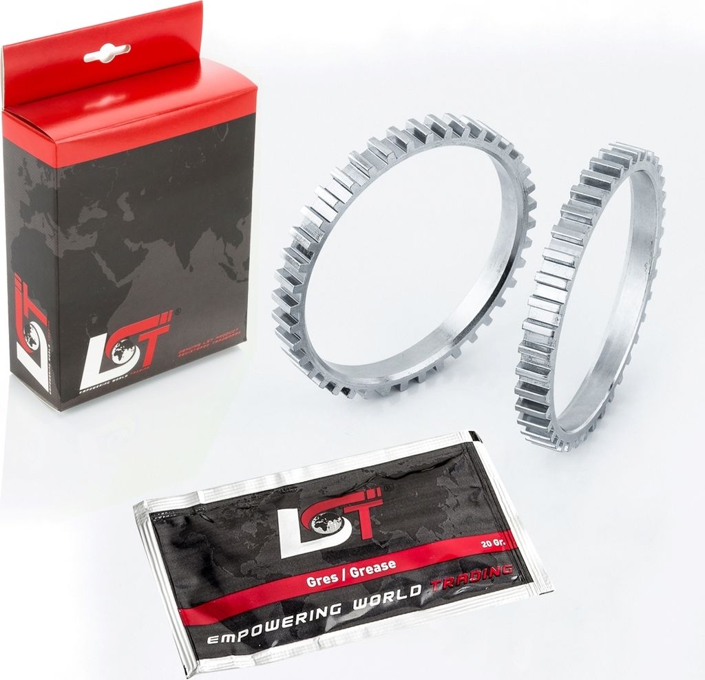 2X Abs Ring Sensorring Vorne Beidseitig 40 Zähne Für Produktbild 