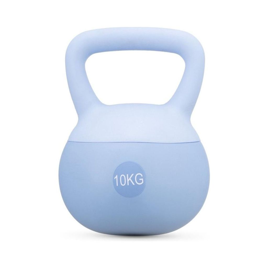 Kugelhantel 10 kg Kettlebell Rundgewicht Blau Schwunghantel Produktbild 