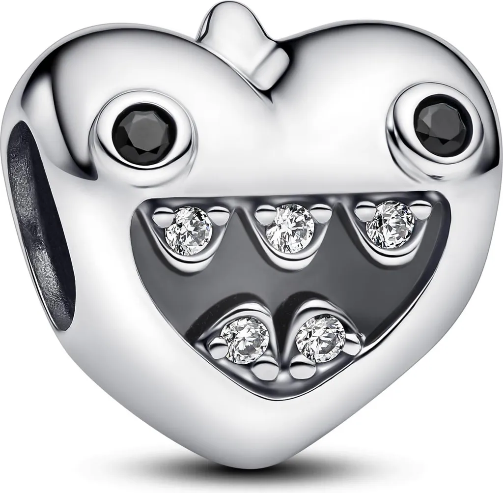Charm Pendentif Pandora Petit Monstre Cœur 793768C01 Détails Gravés