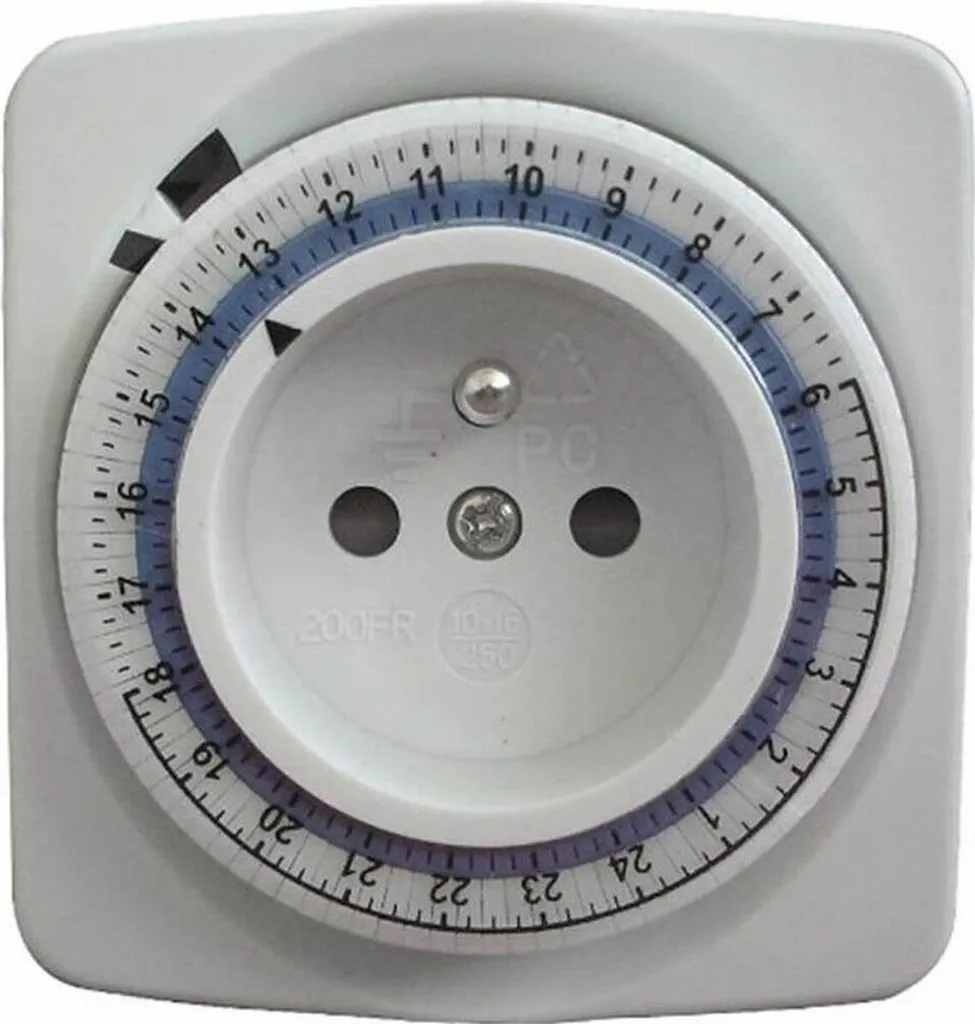 Timer Analogico Chacon 5411478540007 250V: Risparmio Energetico Garantito
