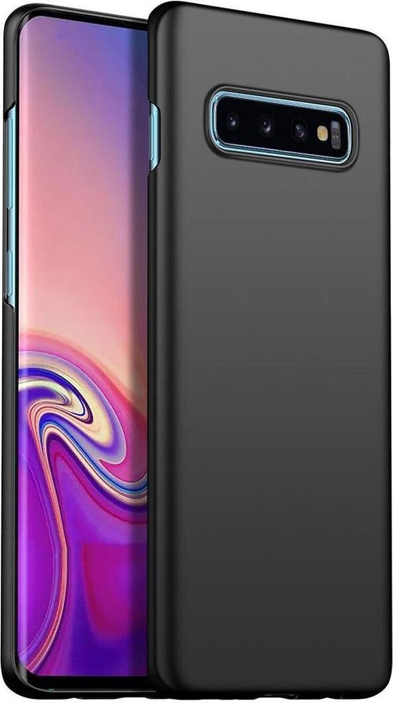 Galaxy S10 Plus Hülle, LaimTop Ultra Dünn Hart PC Matt Handyhülle Anti-Slip Anti-Fingerabdruck Schutzhülle für Samsung Galaxy S10 Plus Schwarz