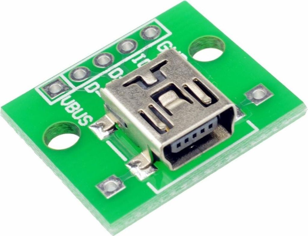 Mini-Usb-Buchse Für Prototypplatine