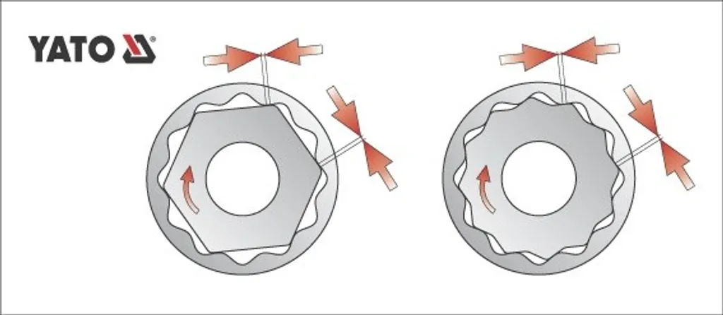 Prolunga 1/2" 11 mm 12 lati - 2