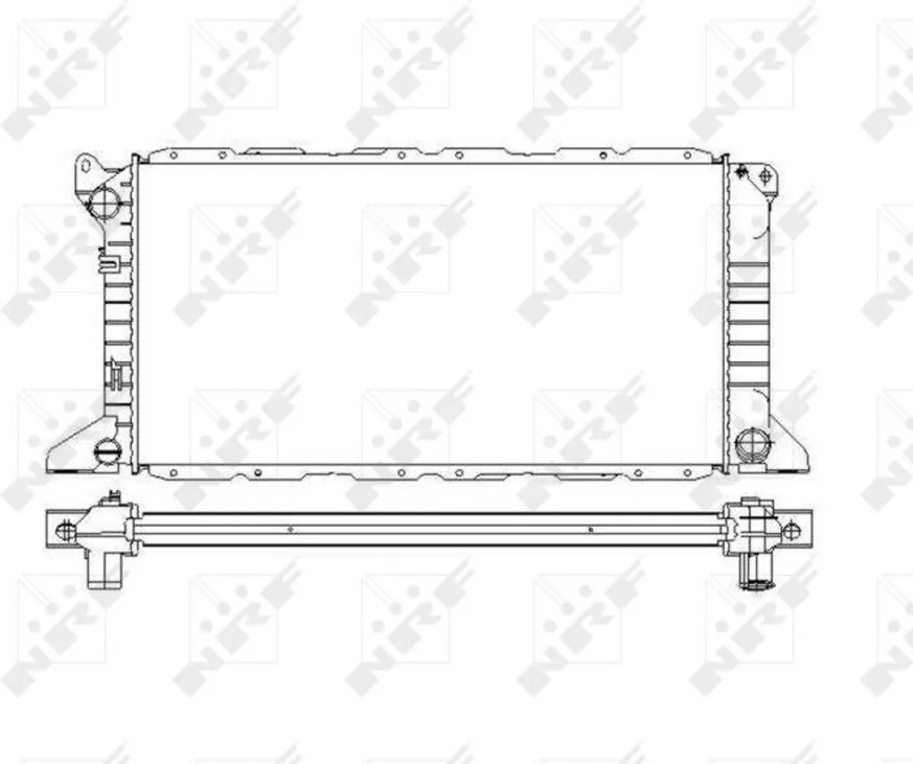 Radiateur de refroidissement Ford Transit : Idéal pour l'entretien