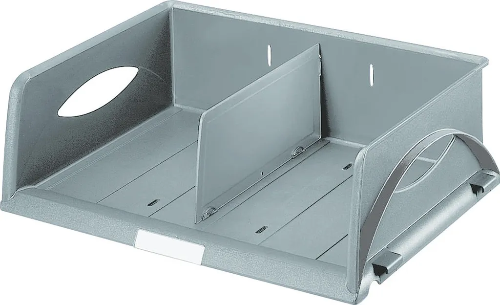 Cestino Leitz 5230-00-85 per Archiviazione - Formato Maxi Grigio A4/C4