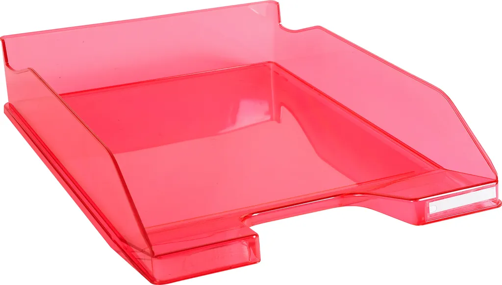 Exacompta Combo Midi 113254D lot de 6 corbeilles à courrier framboise