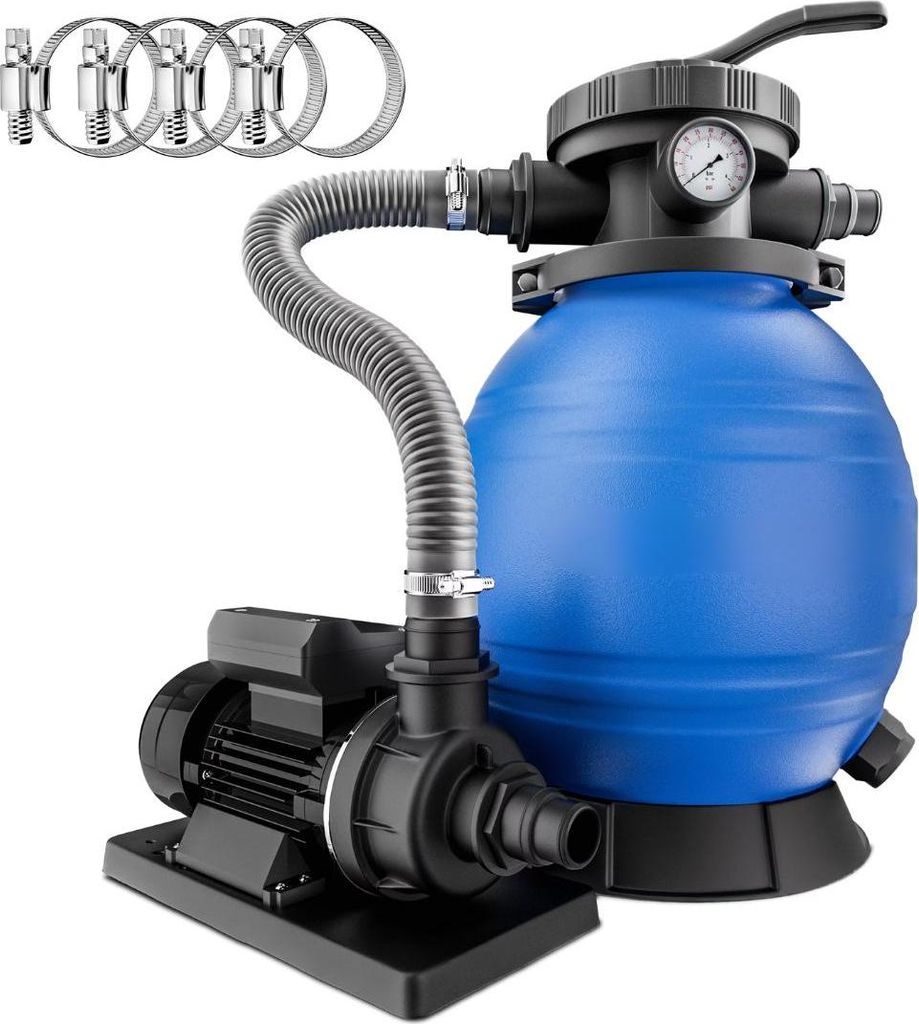 Sandfilteranlage für Pool AQUA 10 200 l/h, blau