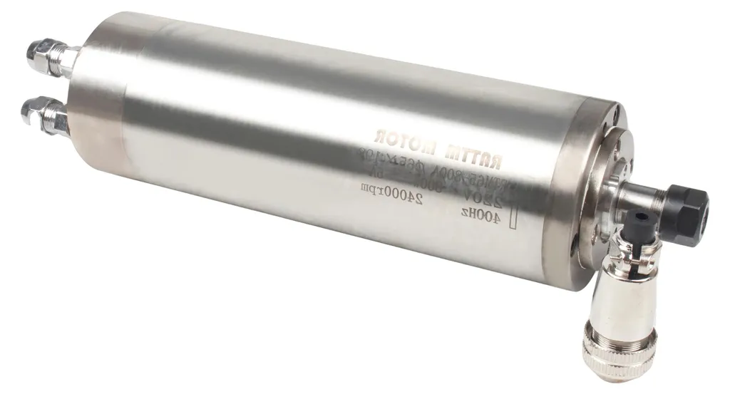 Moteur Broche CNC Étanche 220V avec Haute Précision de Rotation