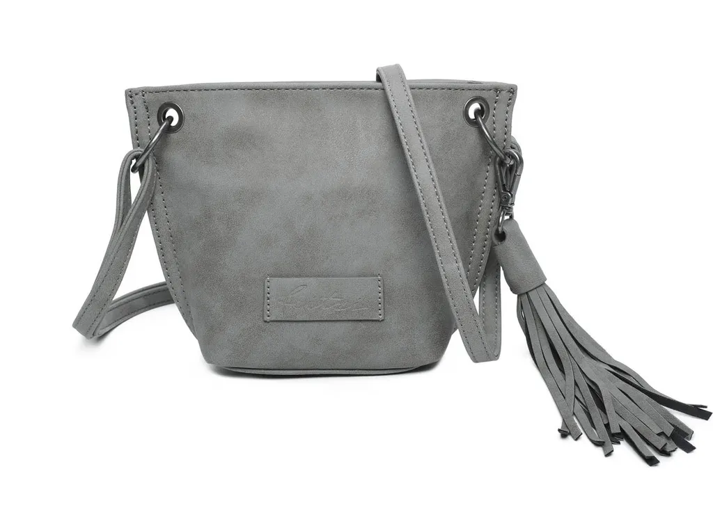 Fritzi aus Preußen borsa a tracolla Vintage Fritzi32 Crossbody Rock grigio