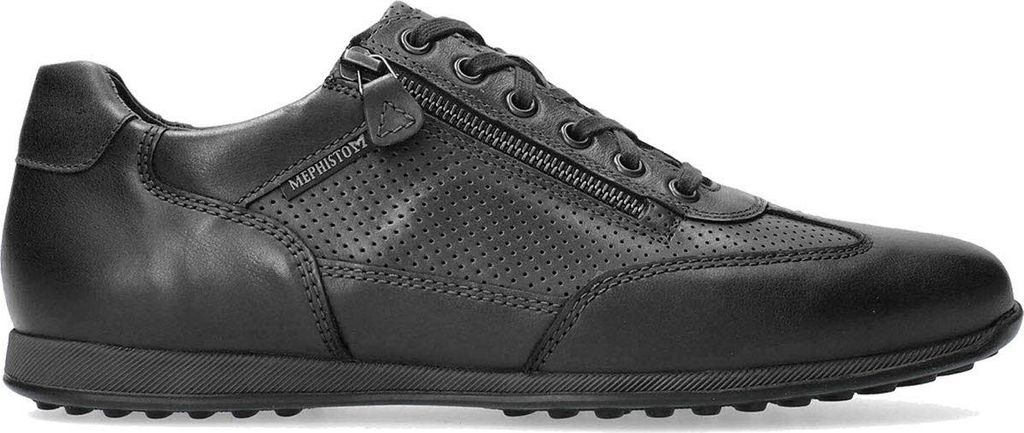 Mephisto Leon Schwarz Glattleder Größe: 42 Normal Produktbild 