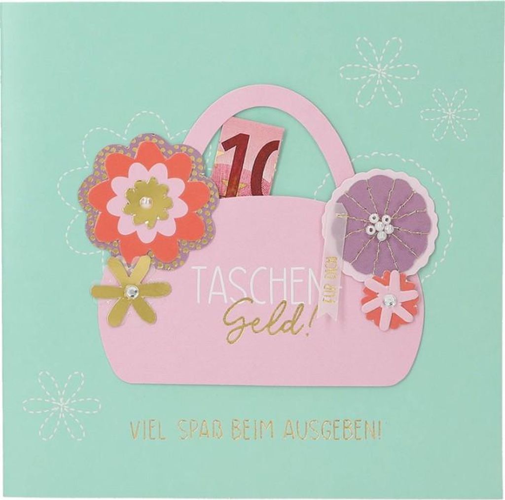 Depesche 13593.29 Klappkarte Paper Love Glückwunsch-Karte zum Geburtstag, mit passendem Spruch und bunten Designs, ohne Innentext, Klappkarte inkl...