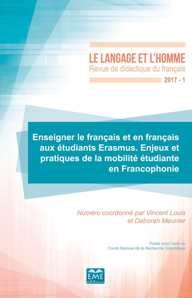 Enseigner le français et en français aux étudiants Erasmus