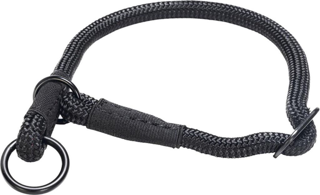 Beeztees Premium Parinca - Hundehalsband - Rund - Nylon - Schwarz - 45x1 cm